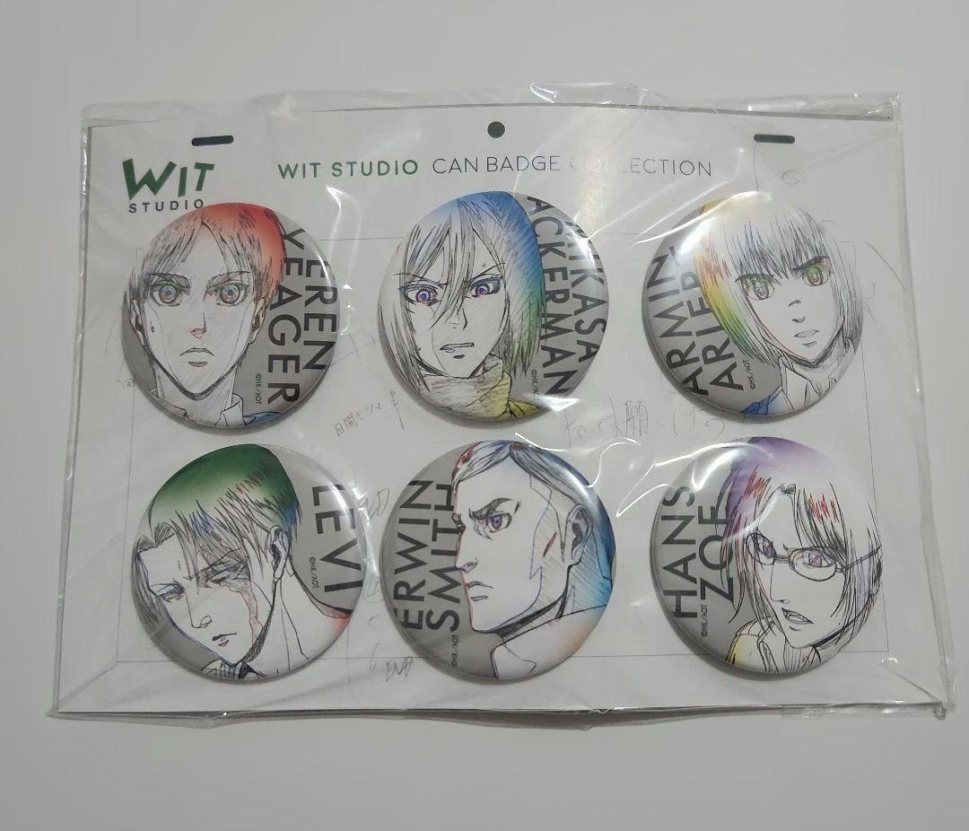 進撃の巨人 缶バッジコレクション WIT STUDIO