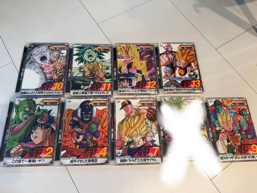 【DRAGN BALL THE MOVIES】 ドラゴンボールZ 映画 DVD