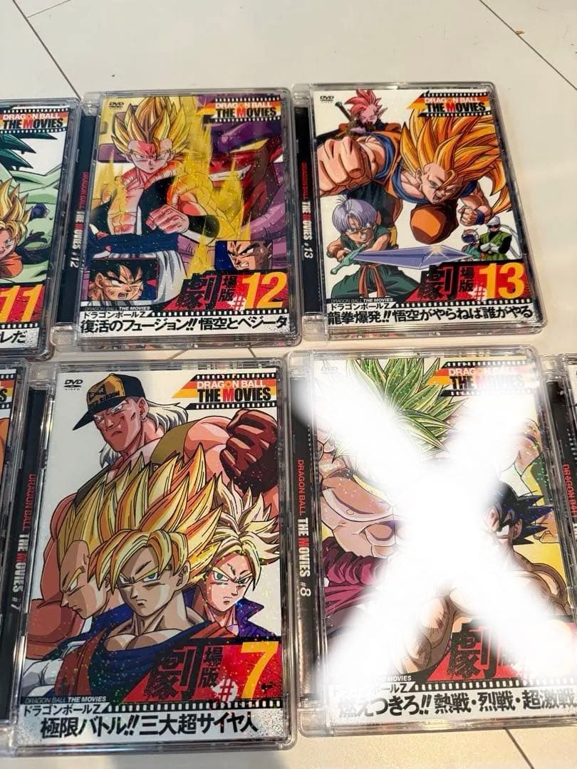 【DRAGN BALL THE MOVIES】 ドラゴンボールZ 映画 DVD