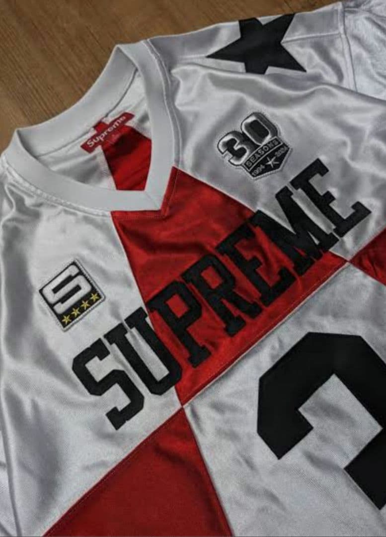 シャツ Supreme 24FW Star Football Jersey White