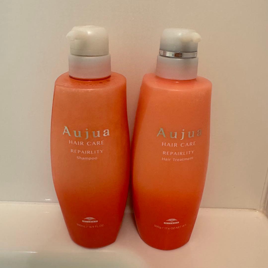 Aujua リペアリティ 500 シャンプー トリートメント セット