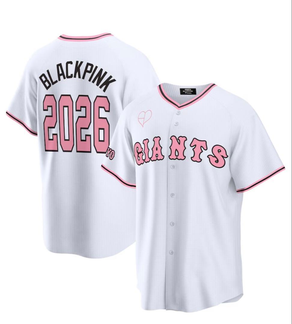 BLACKPINK ブラックピンクGIANTS ジャイアンツユニフォーム M