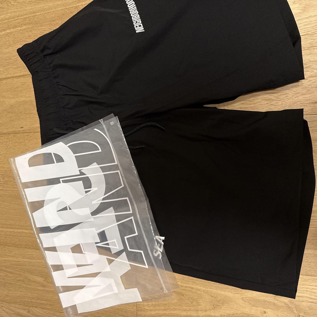 【タグ付】WIND AND SEA ×NEIGHBORHOOD ハーフパンツ　Ｌ