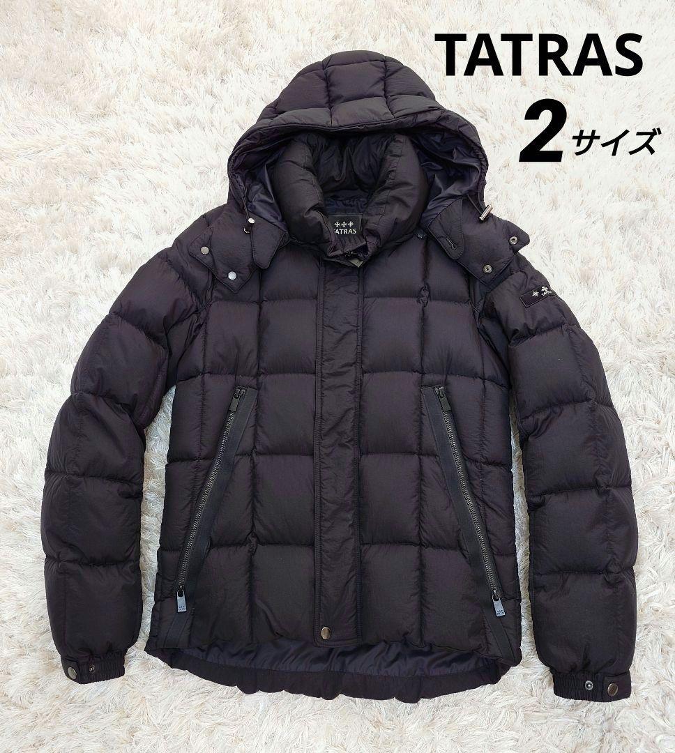 TATRAS （タトラス ）メンズ ダウンジャケット 2サイズブラック国内正規品