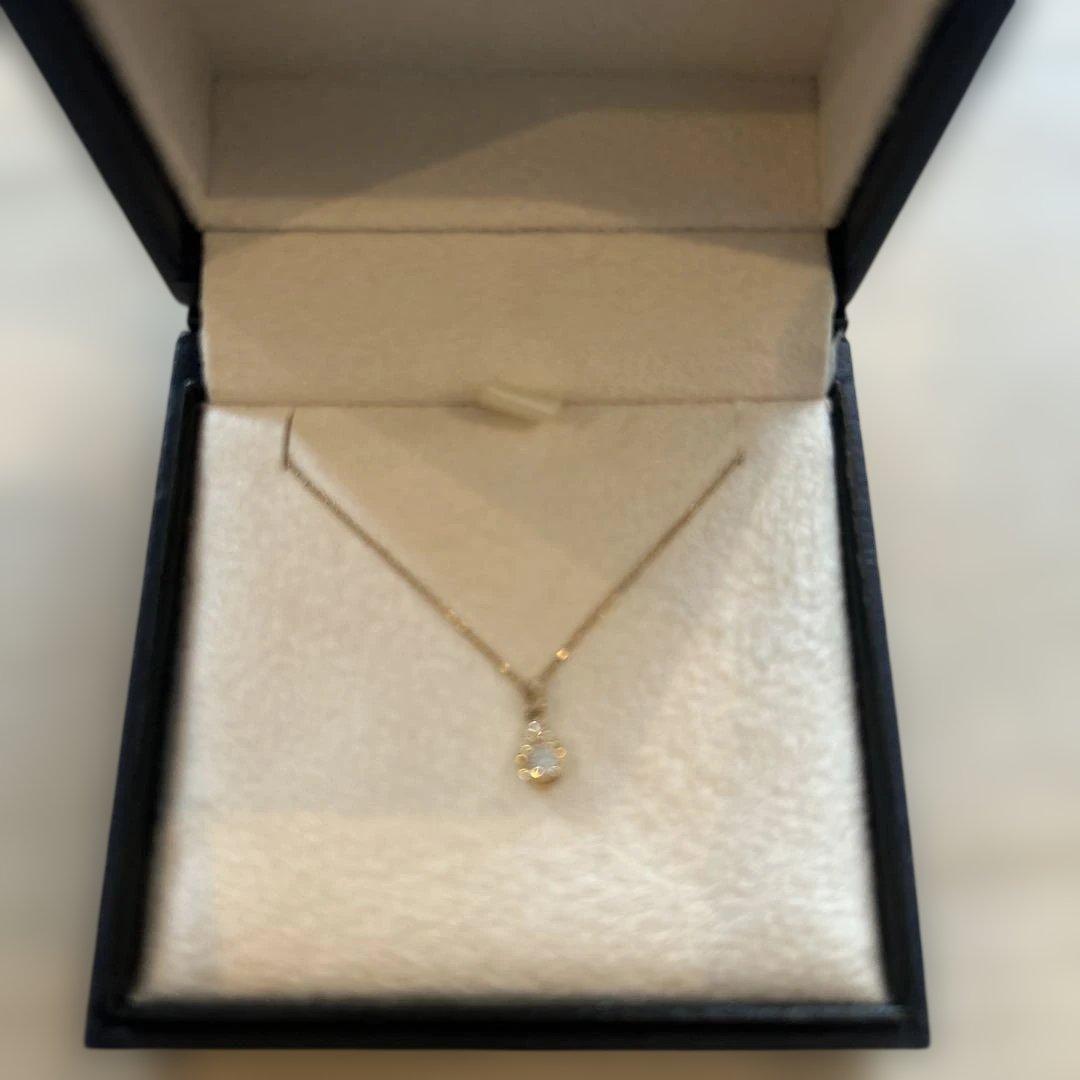 バンドーム青山　k18ダイヤモンドネックレス