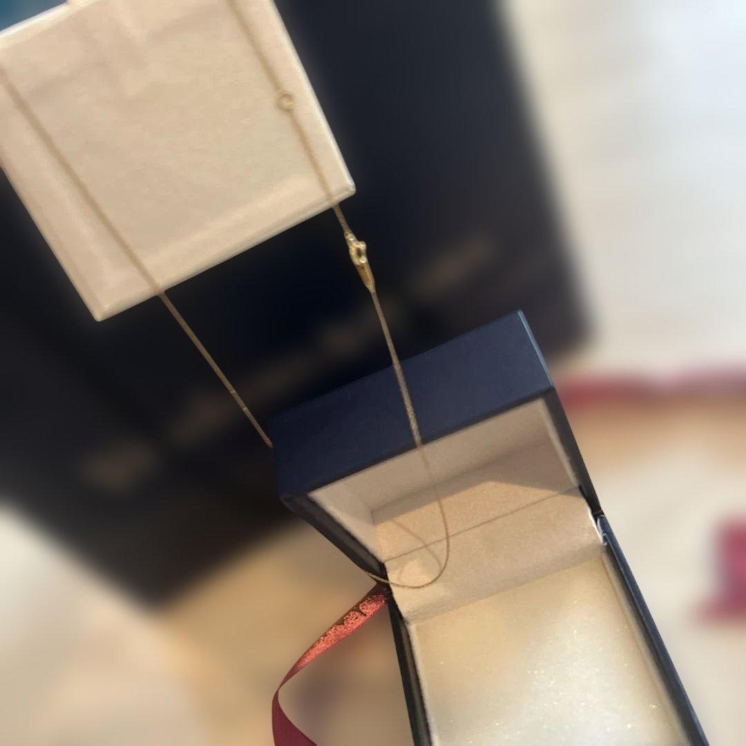 バンドーム青山　k18ダイヤモンドネックレス