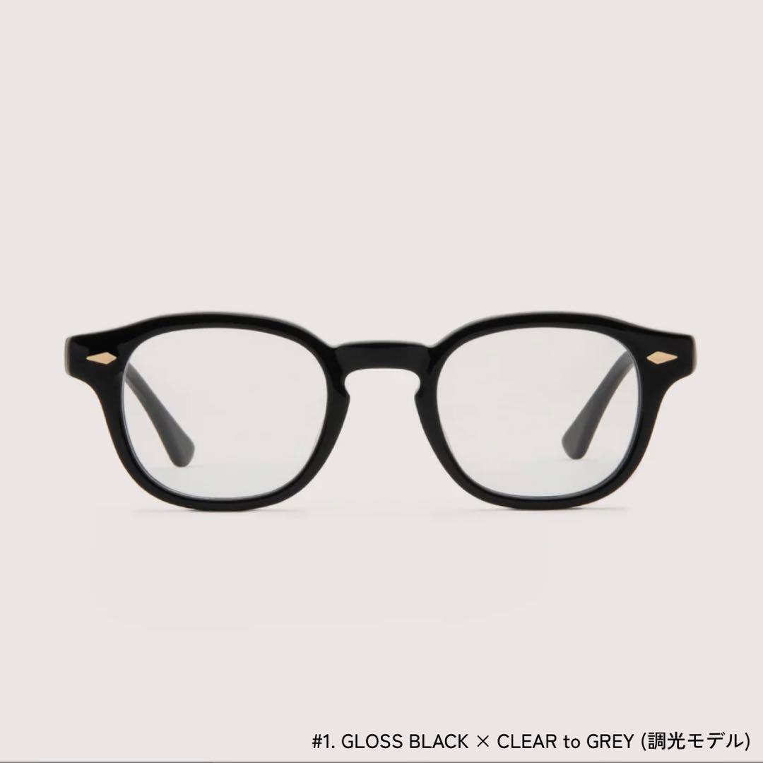 NOCHINO #1. GLOSS BLACK × CLEAR to GREY