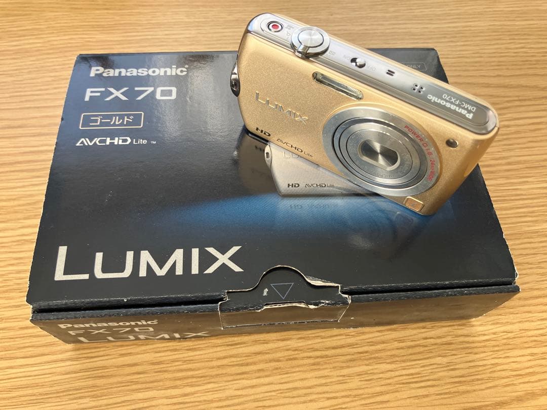 ✨状態良✨パナソニック LUMIX FX70ゴールド