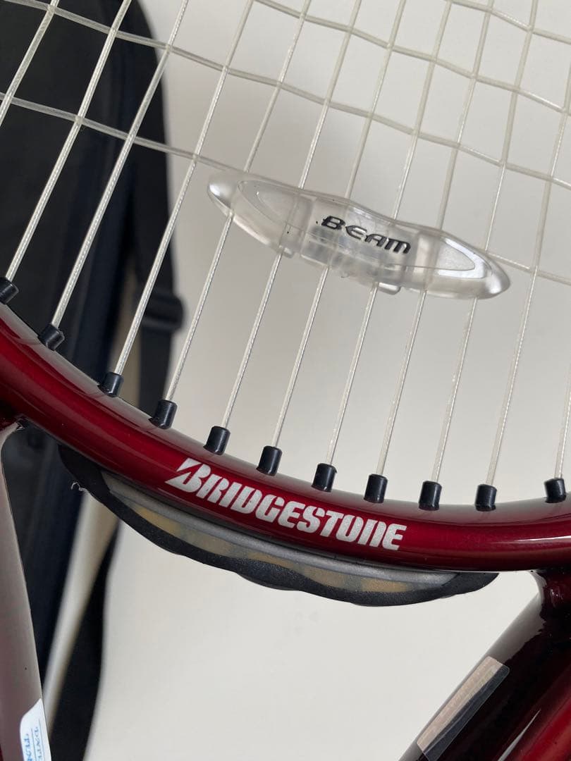 未使用 テニスラケット ブリヂストン ウィングビーム MD 35 ケース付き