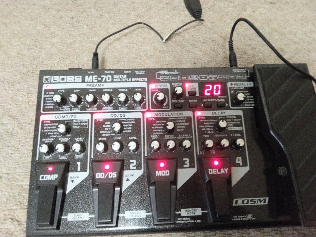 boss me-70 エフェクター