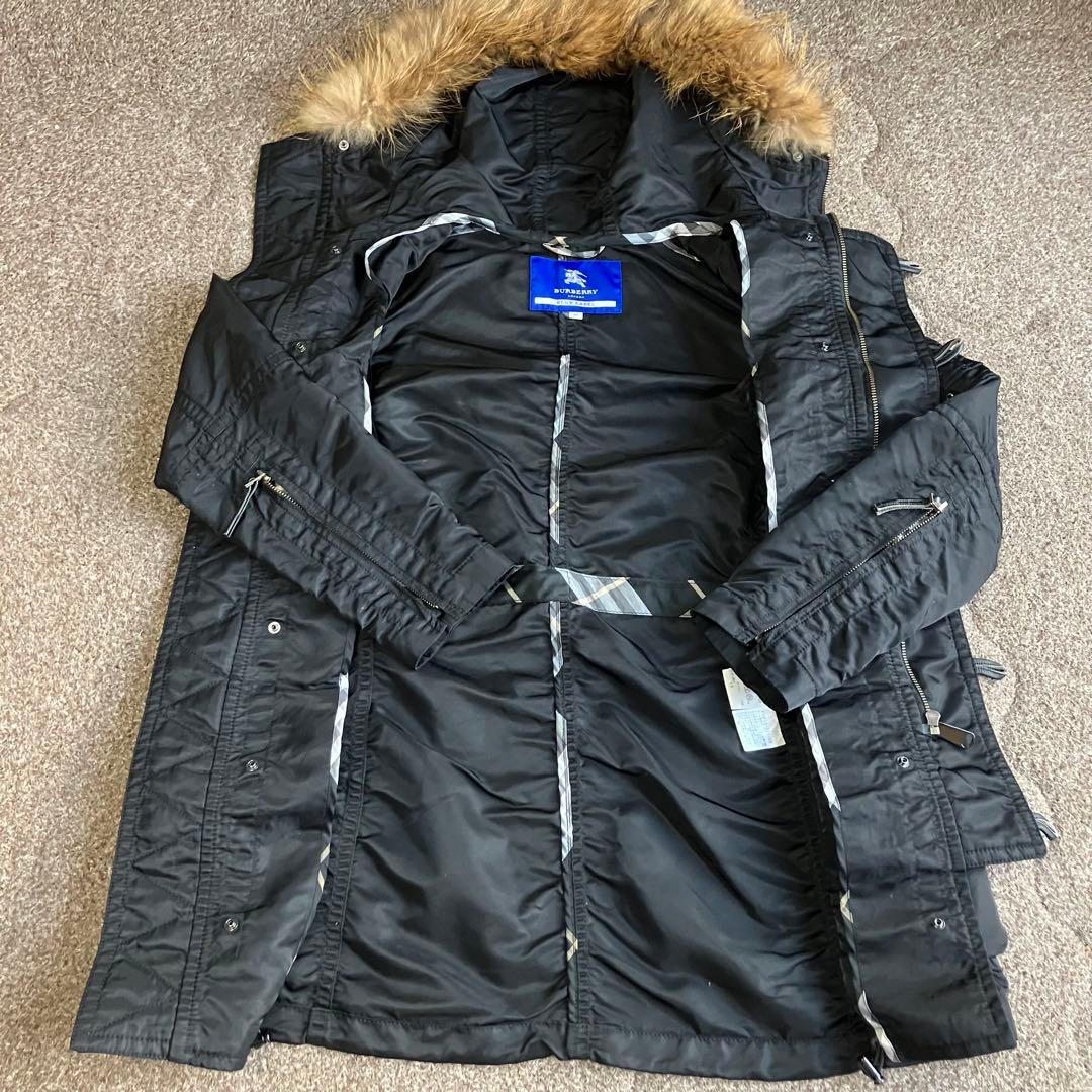 an　ブルーレーベル　モッズコート Lサイズ　2way ブラック