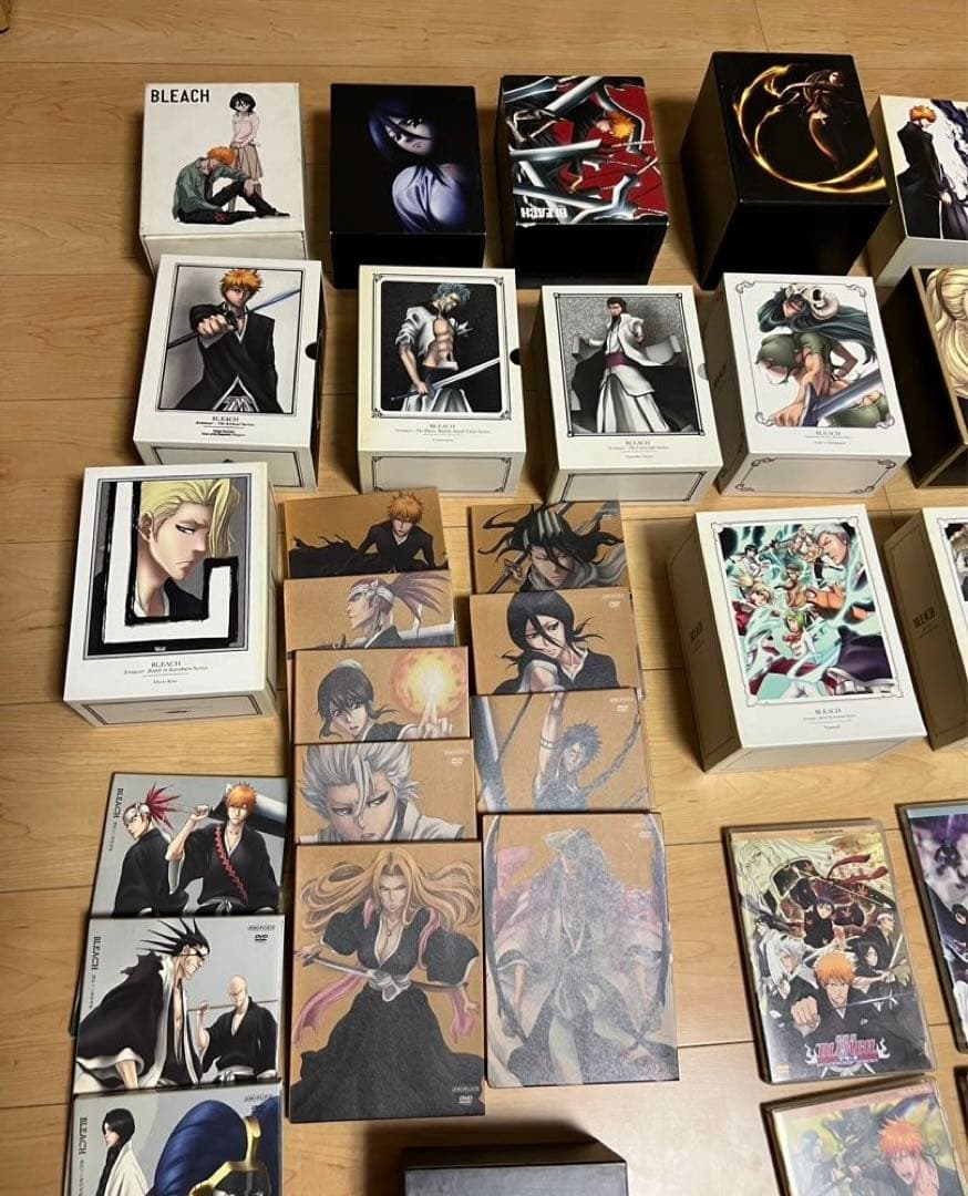 BLEACH、ブリーチDVD（アニメ、劇場、舞台）アニメ全巻、初回特典あり