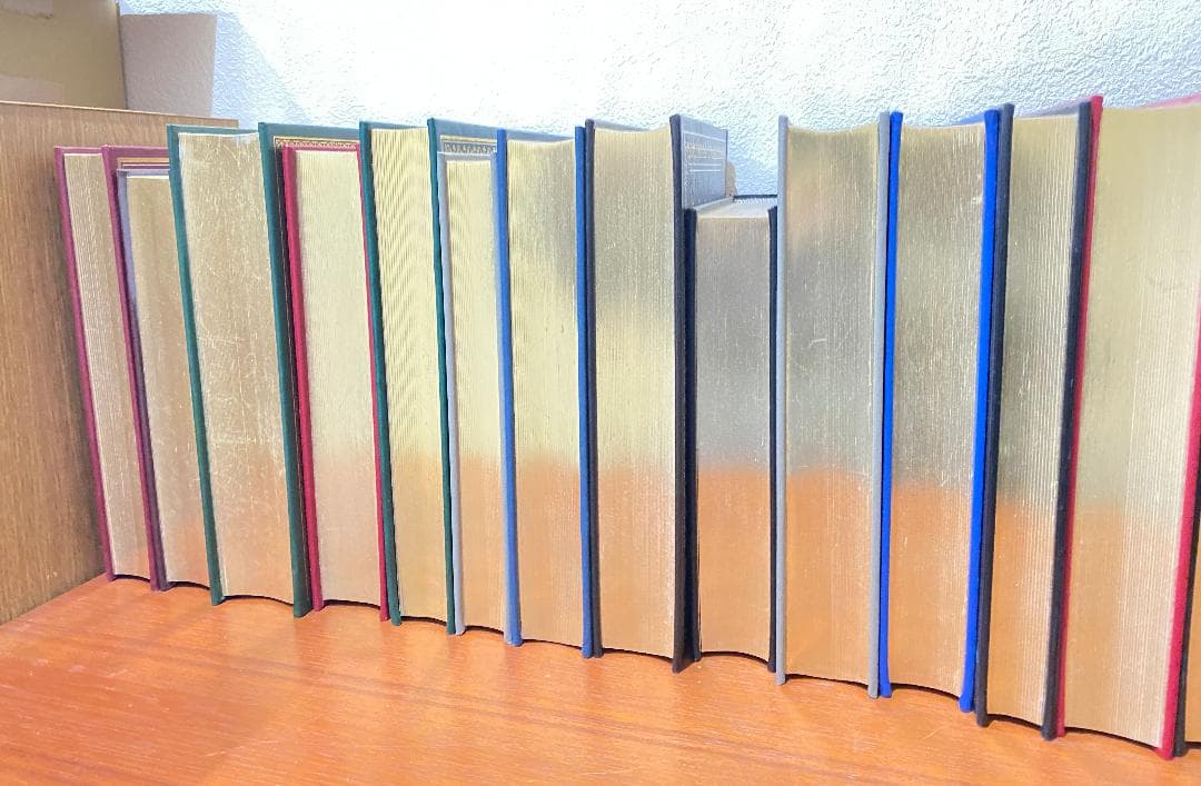 フランクリン　ライブラリー　装本は　牛革　3方金装（22金箔）47冊　セット