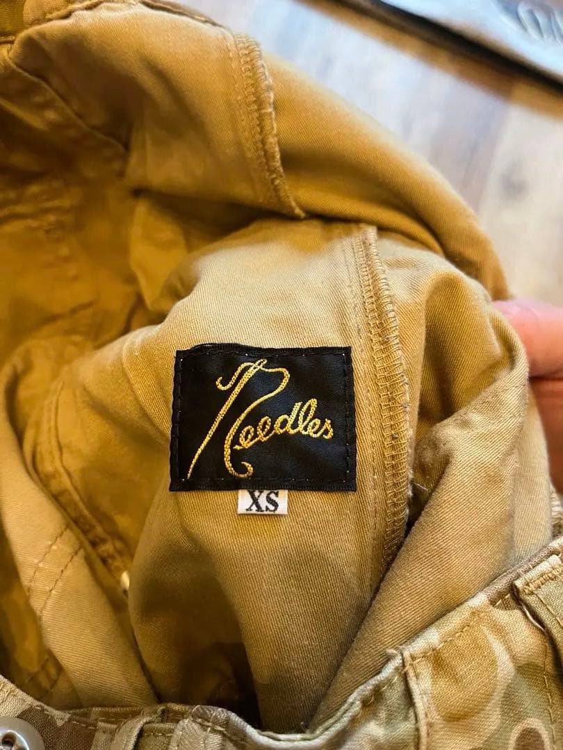 NEEDLES カモフラージュカーゴパンツ