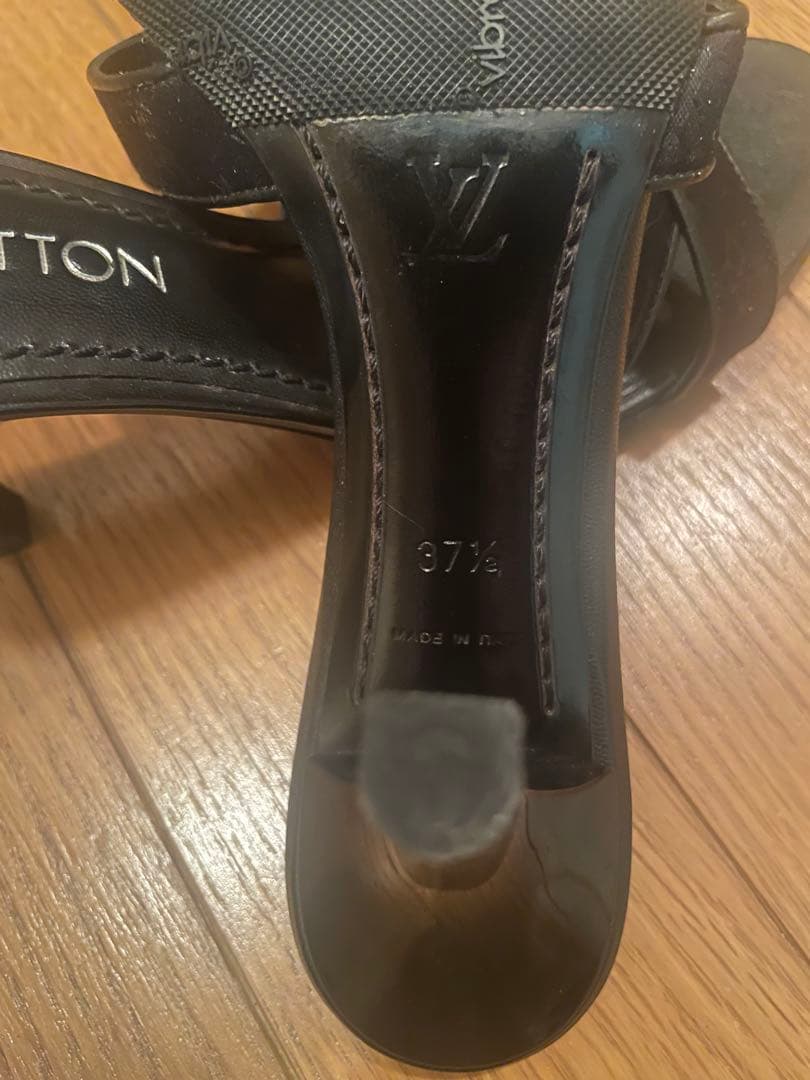 LOUIS VUITTON ミュールサンダル ブラック