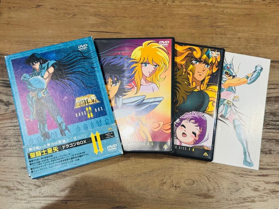 【中古】聖闘士星矢 DVD ドラゴン BOX Ⅱ
