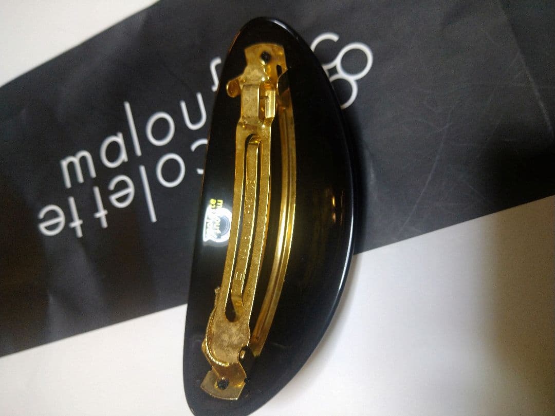 コレットマルーフ花模様 バレッタ