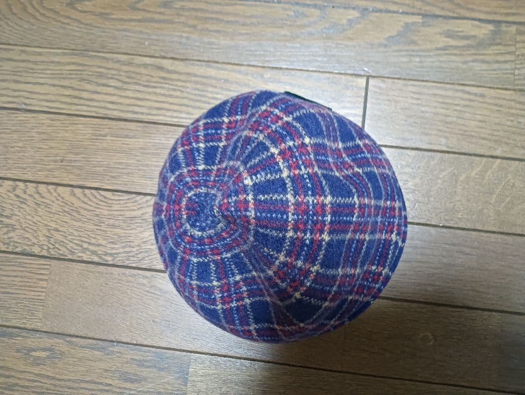 希少 Vivienne Westwood チェック オーブ クロッシェ帽子