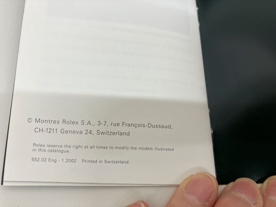 ROLEX 赤いケースと付属品セット 　　　　【ROLEXの箱、取説書のみ】