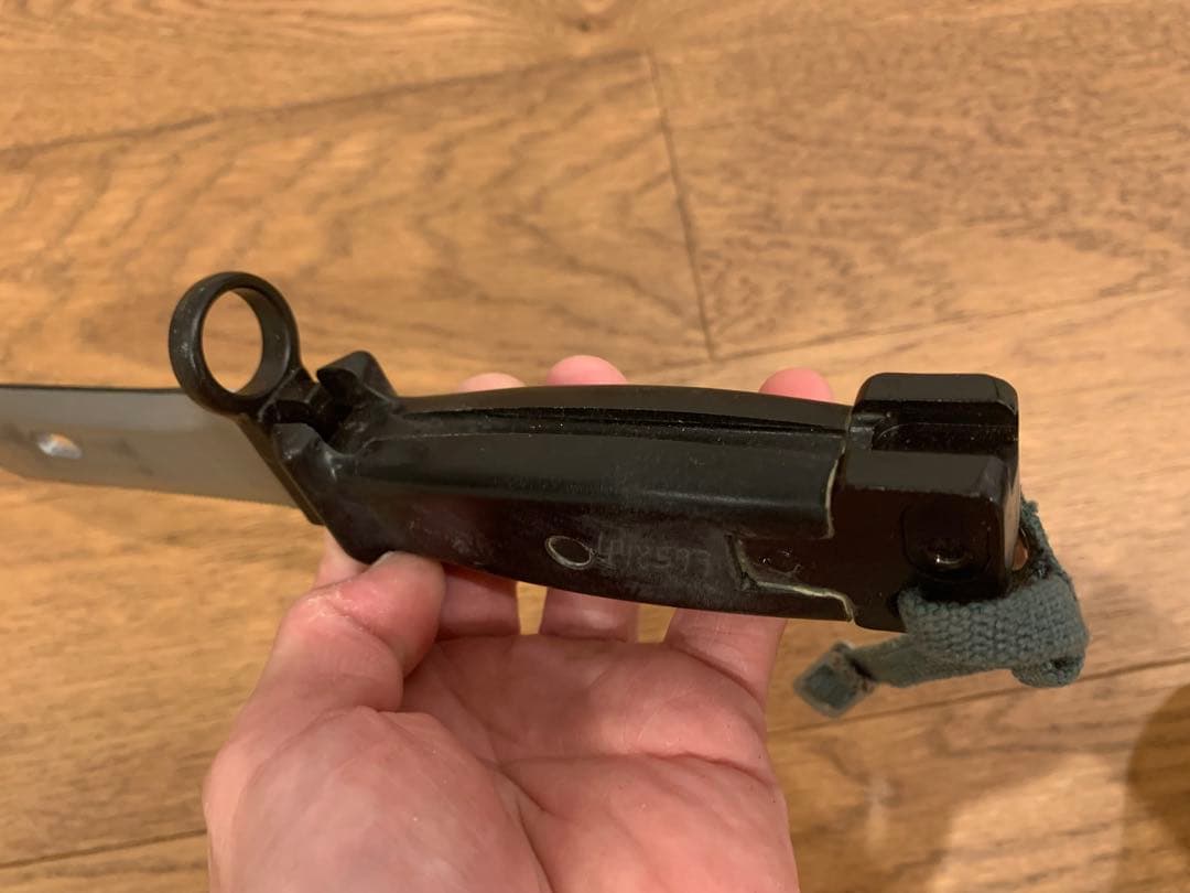 【実物】東ドイツ軍 6kh4AKM/AK74銃 剣バヨネット中古