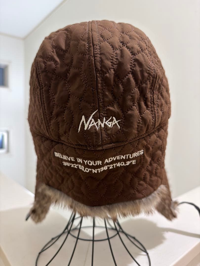 「NANGA × CLEF」キルティング パイロットキャップ