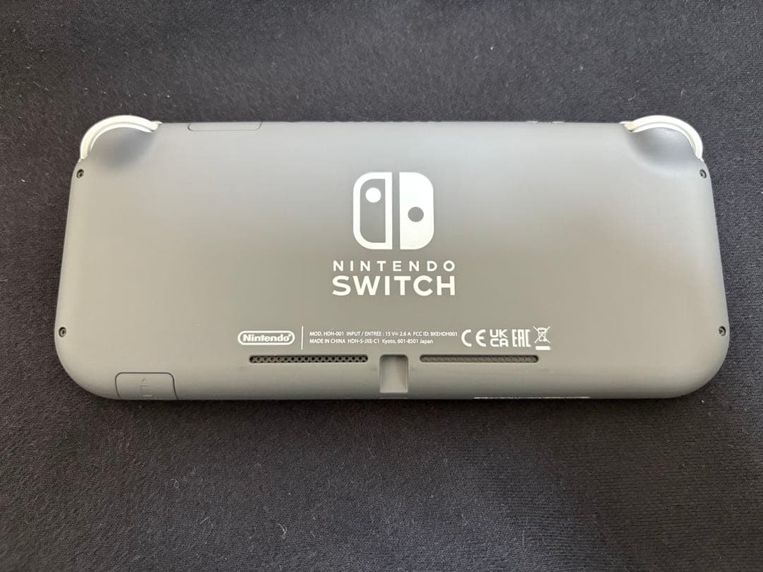 【箱・充電器付き】Nintendo Switch Lite グレー 本体