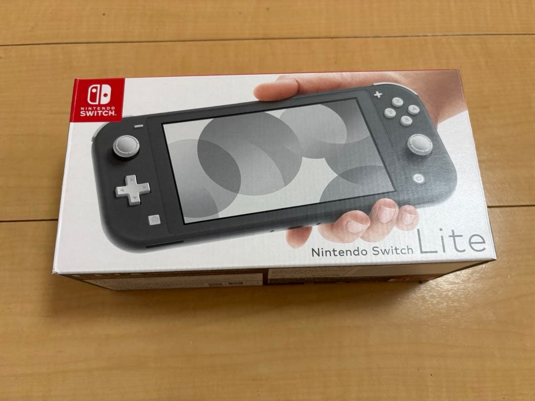 【箱・充電器付き】Nintendo Switch Lite グレー 本体