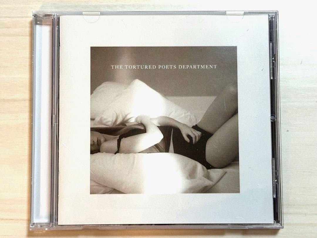 直筆サイン入り Taylor Swift TTPD CDアルバム 新品 輸入盤