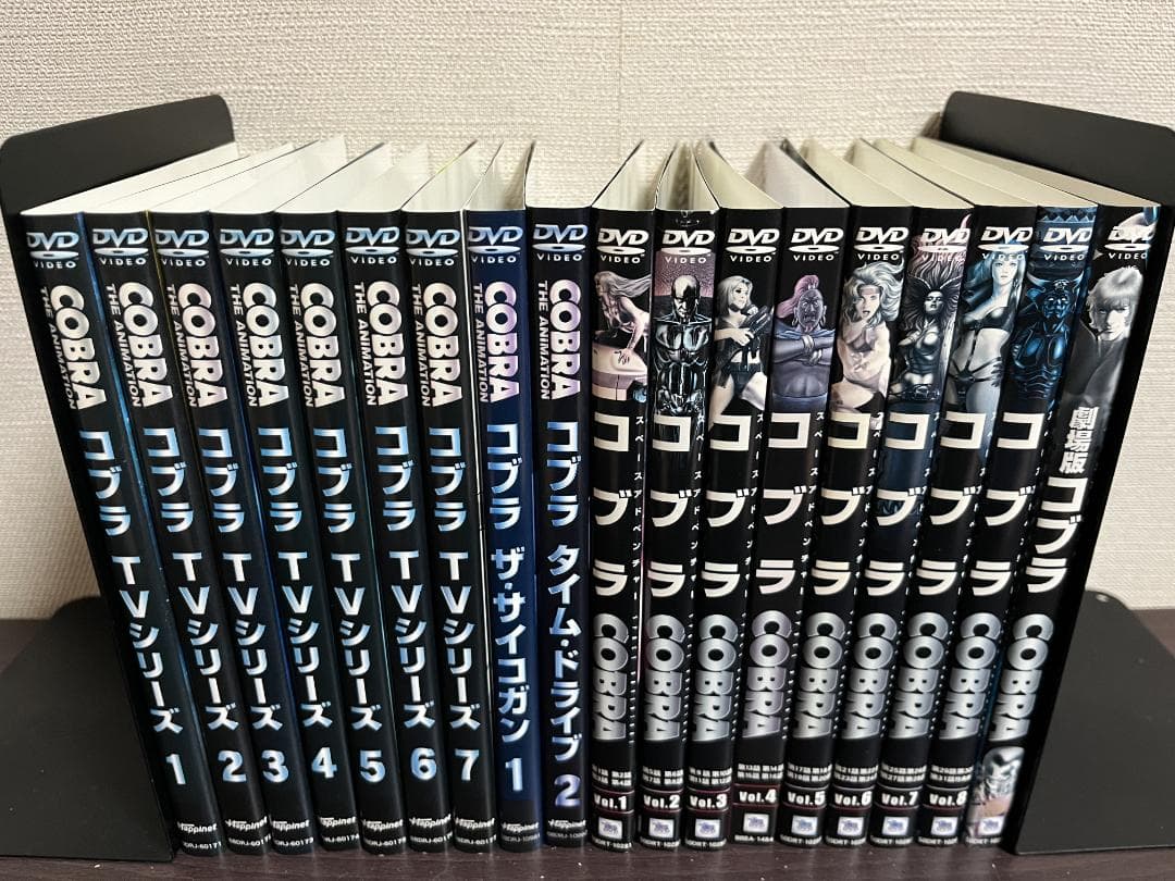 コブラ・ジ・アニメーション TVシリーズ1-7巻+他/レンタルDVD18枚セット