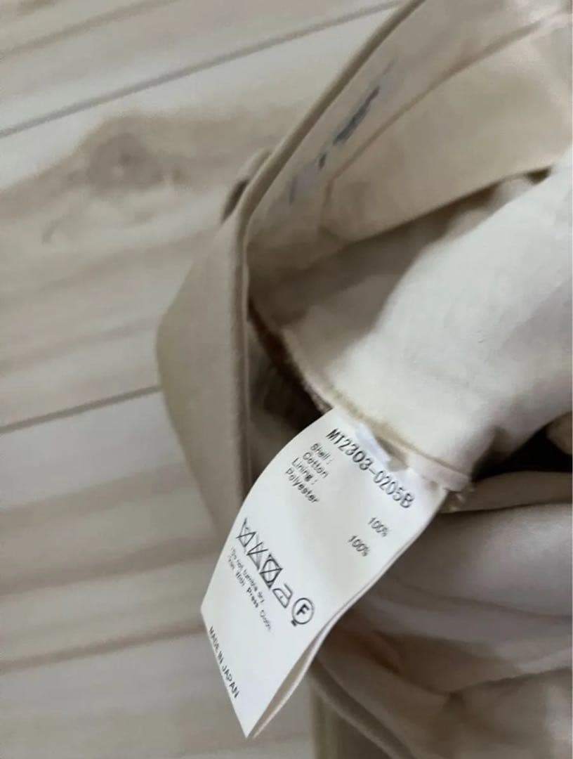 MAATEE&SONS/俺のチノパン/薄ベージュ サイズ3