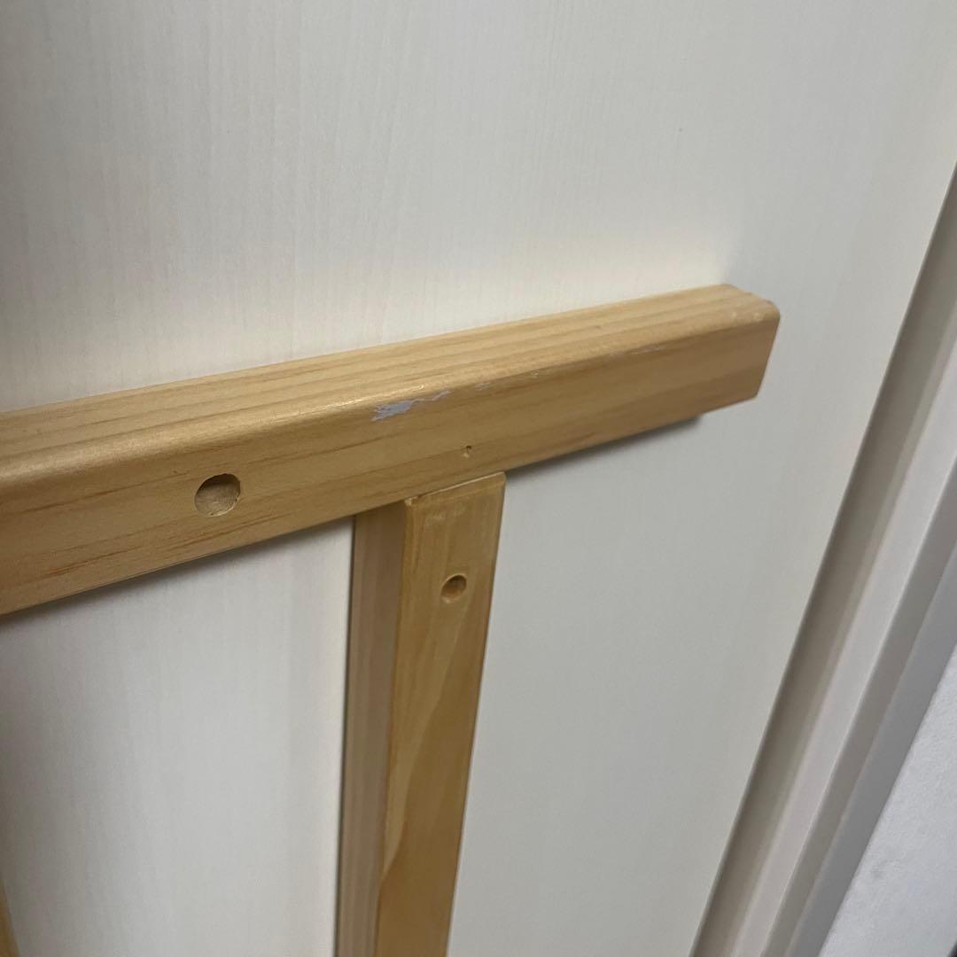 【取説付き送料込み】ベビーベッドミニ　　西松屋　ヤトミ　木製　NEタイプ