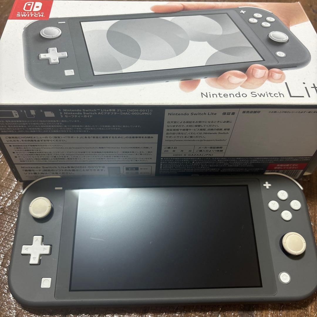 ※ジャンク品　ニンテンドーSwitch ライト　グレー