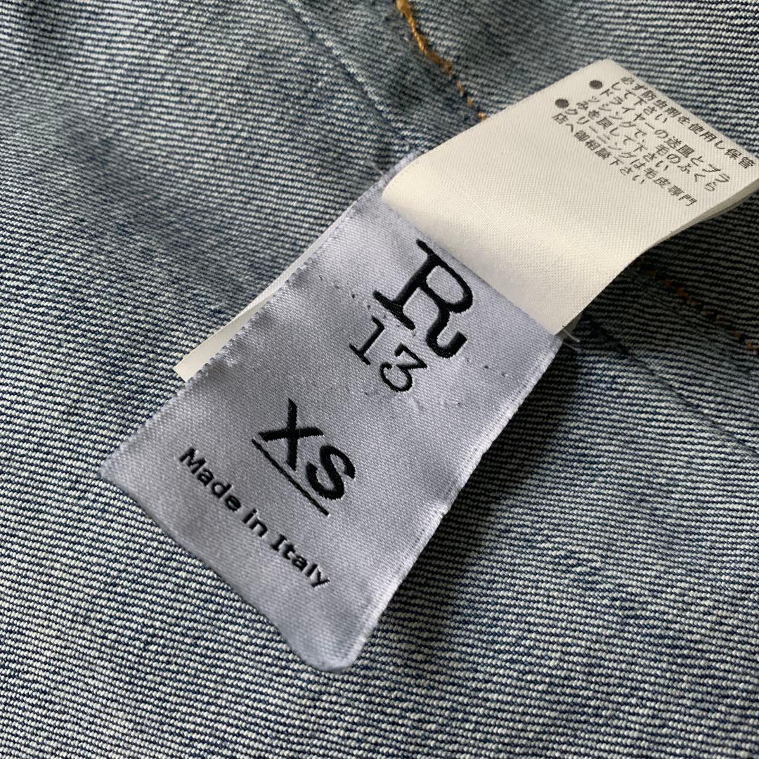 ☆R13 アールサーティーン ファー付 デニムジャケット Gジャン☆