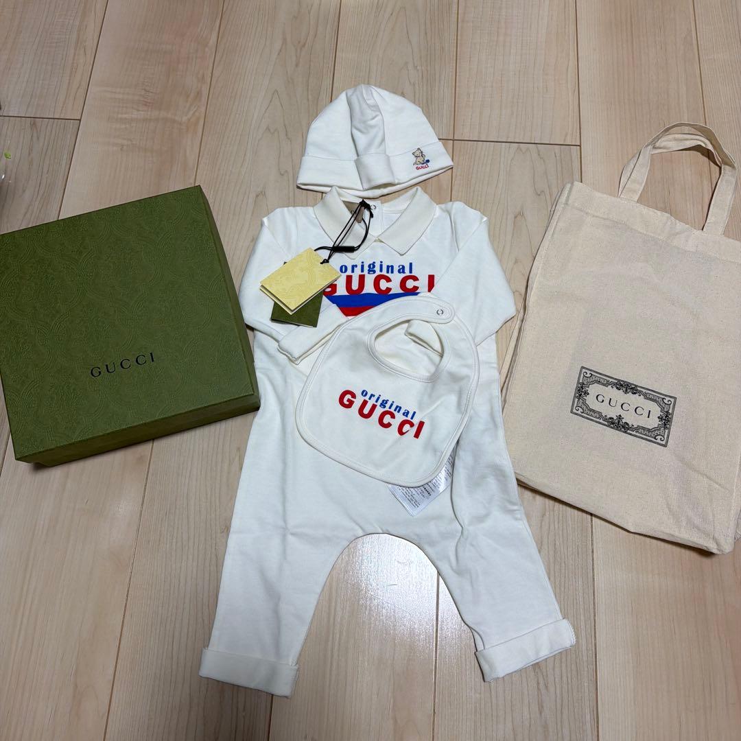 ベビー　オリジナル　グッチ　ロンパース　ポロシャツ　タグ付き　新品未使用