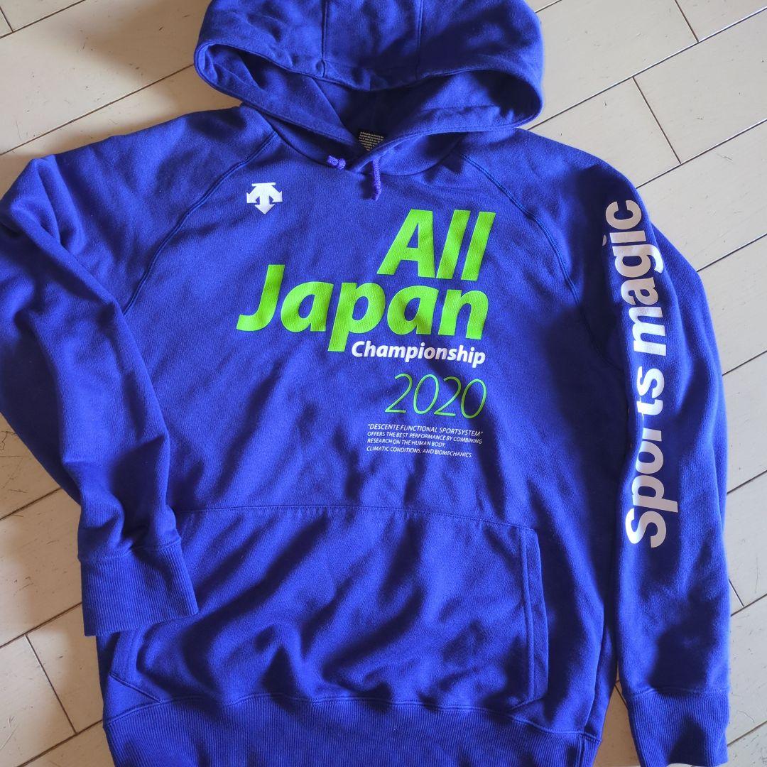 激レア デサントパーカーバレーボール オールジャパン 国体 インターハイ 天皇杯
