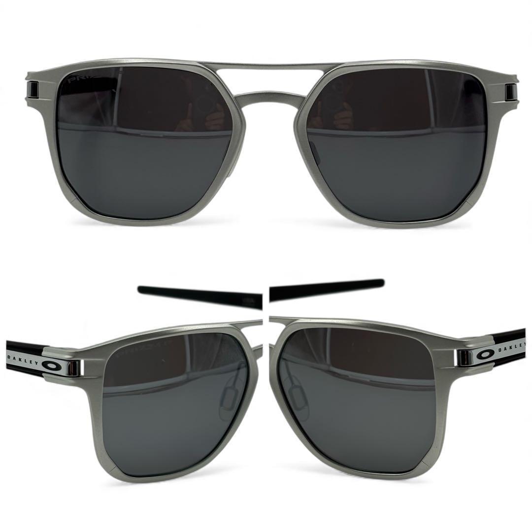 【美品】 オークリー ラッチアルファ サングラス 偏光レンズ ヘキサゴン 希少