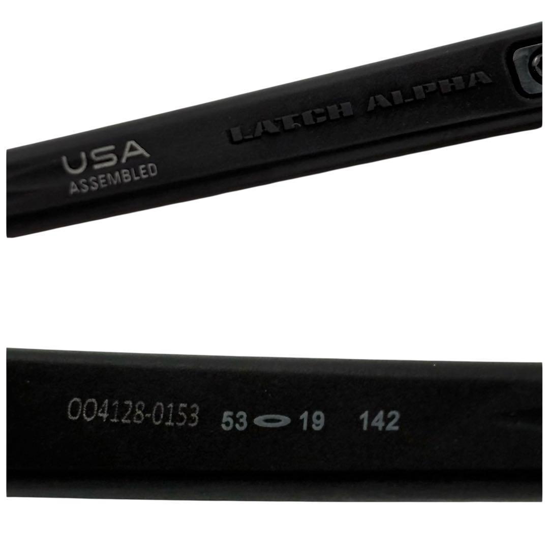 【美品】 オークリー ラッチアルファ サングラス 偏光レンズ ヘキサゴン 希少