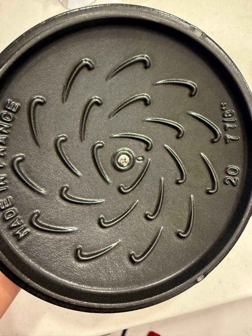 ストウブ ラ・ココット de GOHAN 20cm ブルー