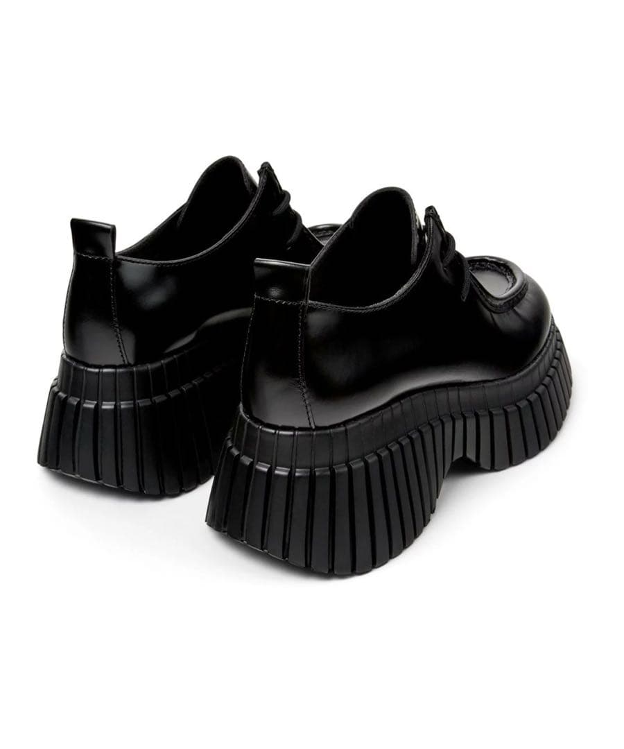 カンペールCAMPER BCN チロリアン ローファー黒37