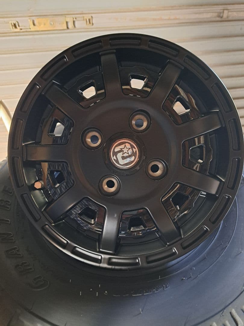 5K　1/2 新品RIVAIアルミGEOLANDAR KT 145/80R