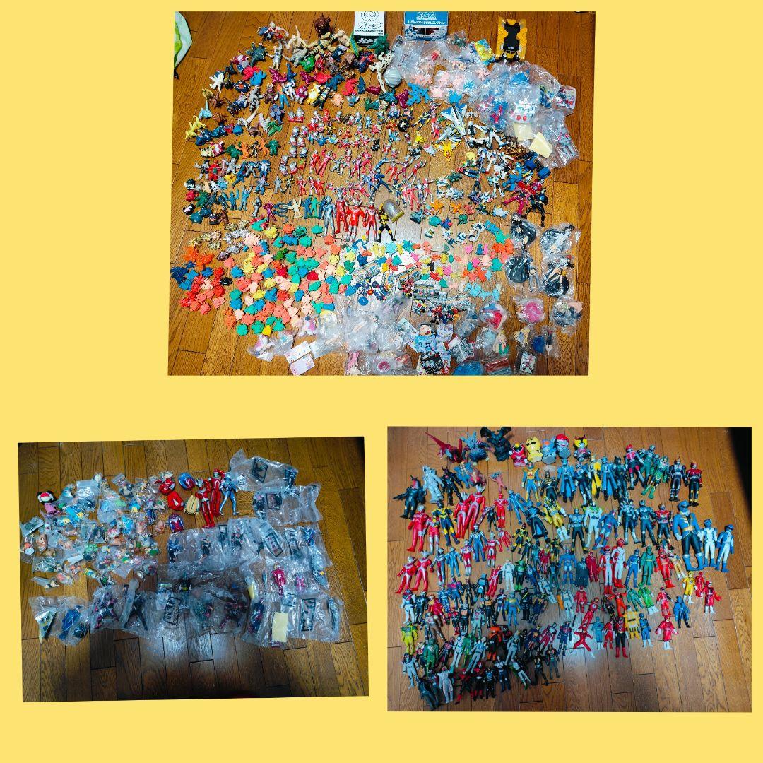 ウルトラマン 怪獣 ソフビ ガン消し 仮面ライダー フィギュア まとめ売り