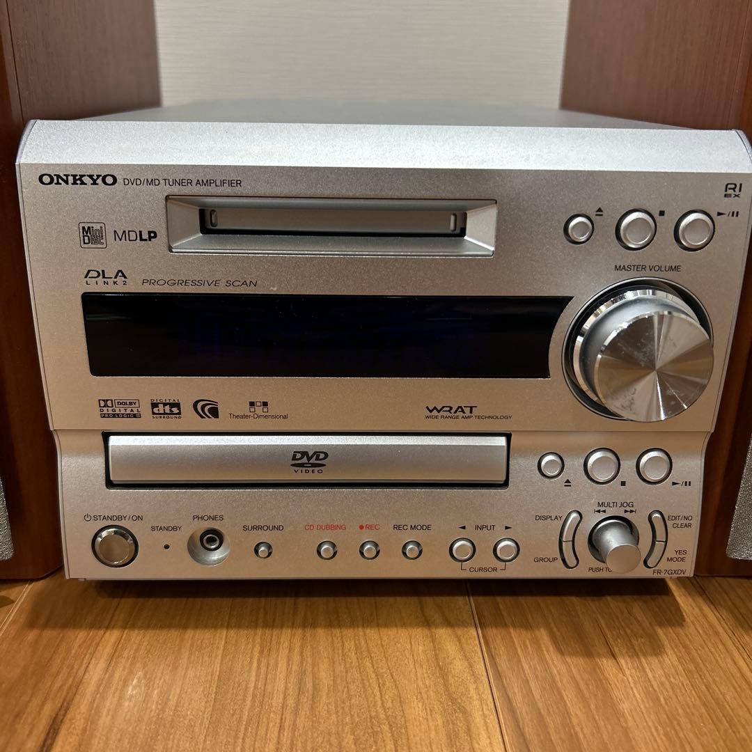 ONKYO コンポ　FR-S7GXDV DVD/MDチューナーアンプ
