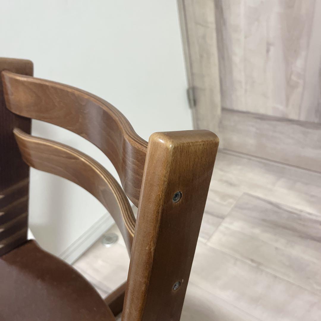 人気色✨ストッケ トリップトラップ ウォールナット シリアル3 チェア