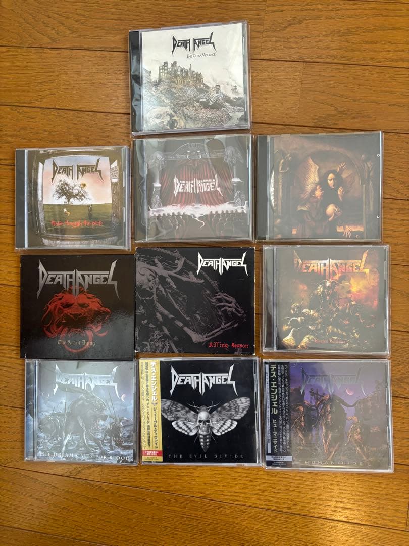 Death Angel アルバム 10枚セット 中古美品　スラッシュメタル