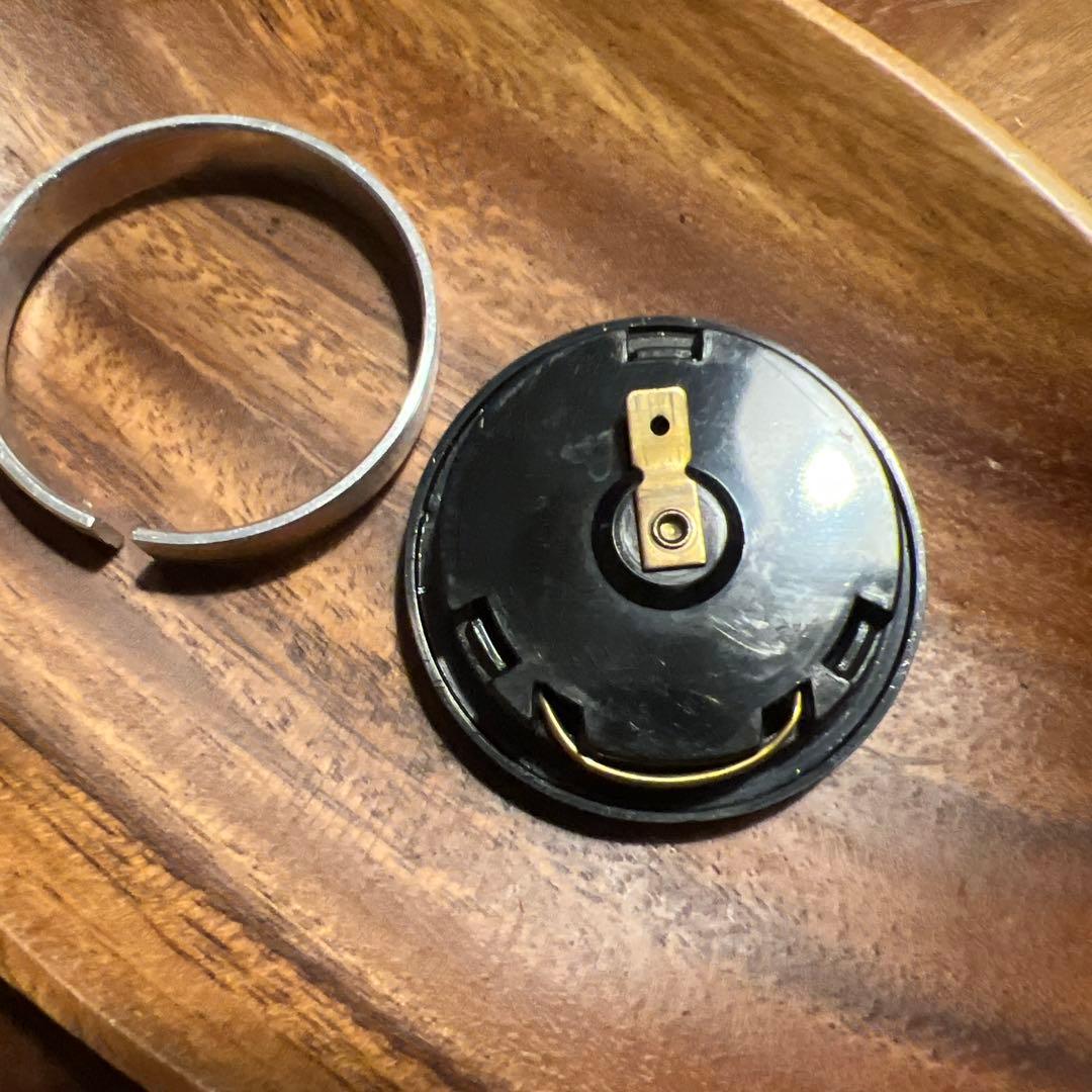 イタルボランテ 純正 ホーンボタン 黒/金文字 メンテ済み 導通良好 正規品