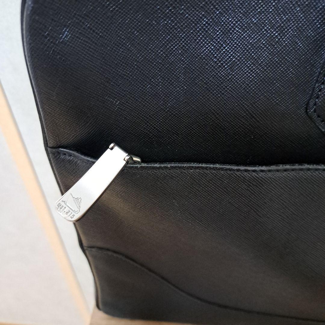 PELLE MORBIDA ブラック ビジネスバッグ