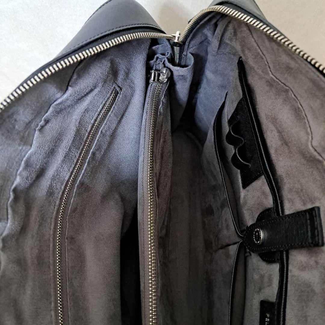 PELLE MORBIDA ブラック ビジネスバッグ