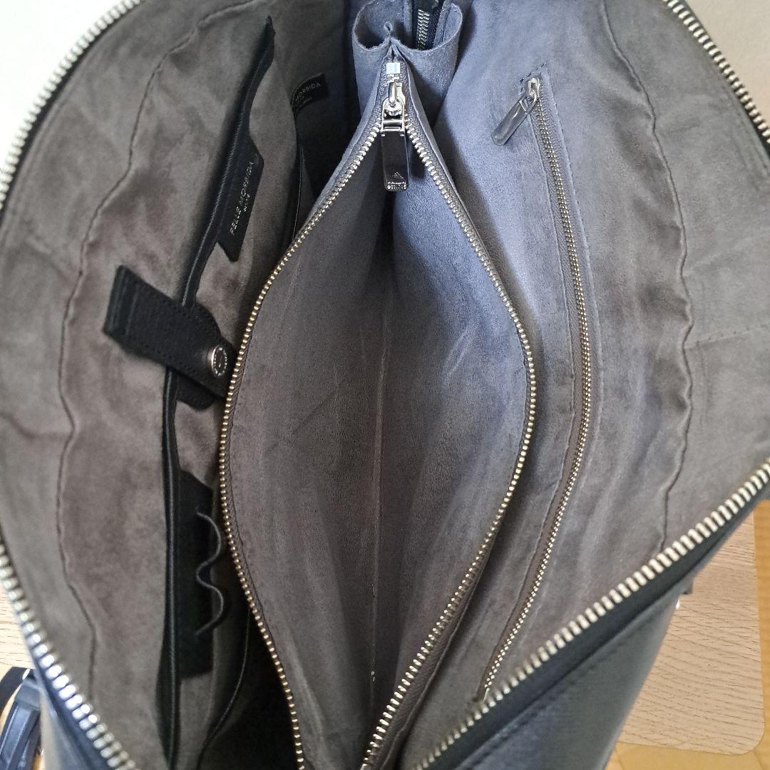 PELLE MORBIDA ブラック ビジネスバッグ