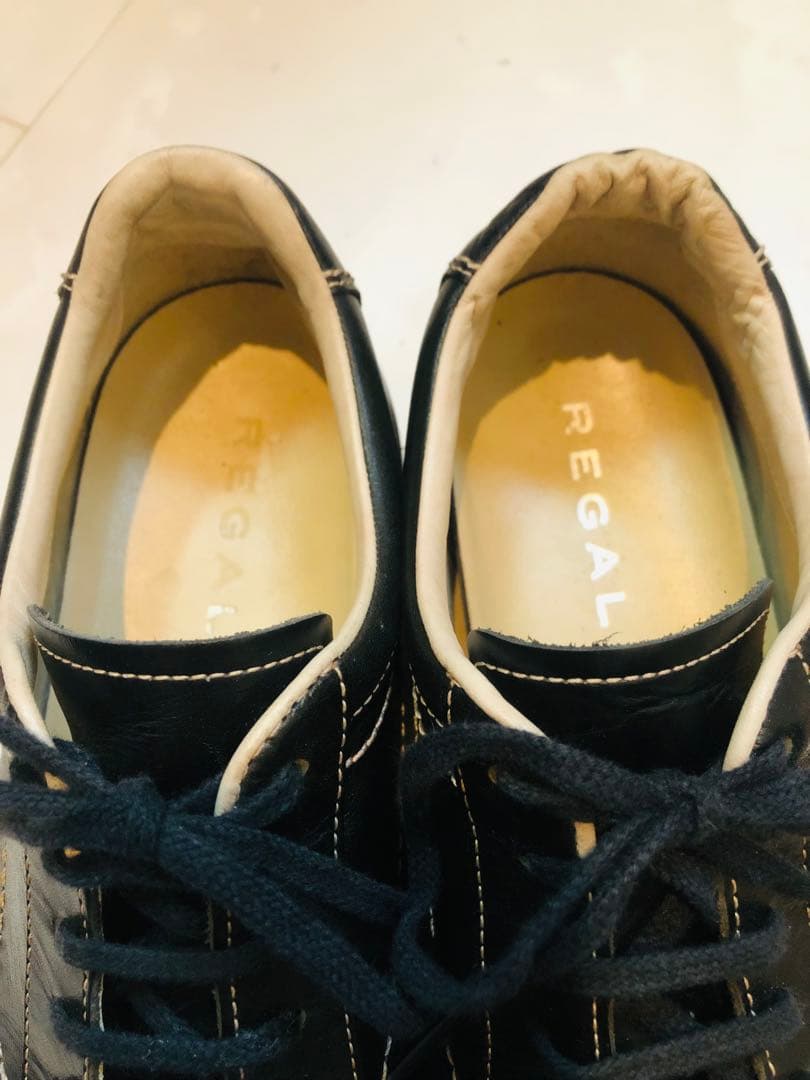 ★超美品★定価27,400円！リーガル REGAL レザースニーカー 25.5