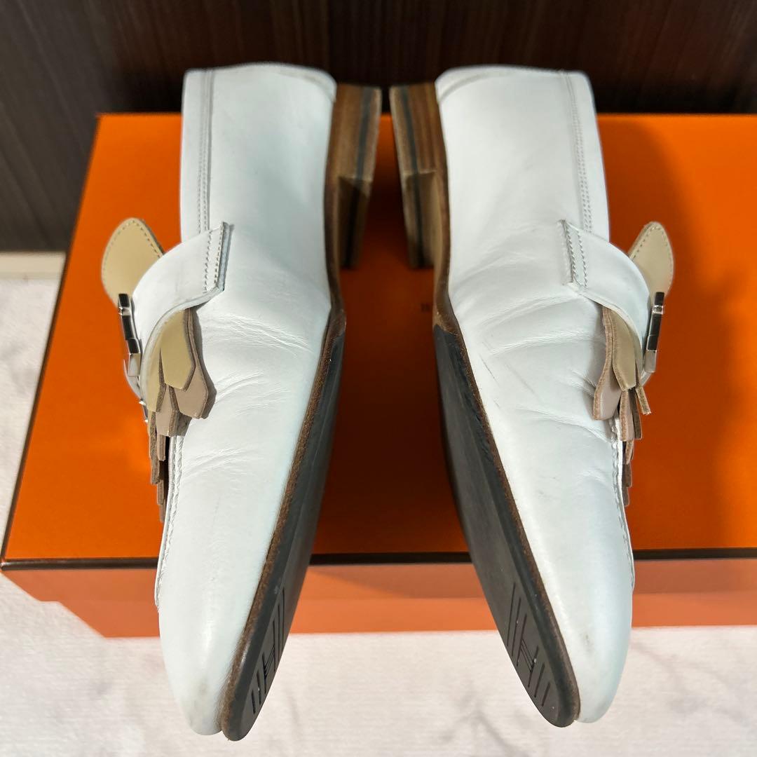 エルメス　モカシンパリ　35